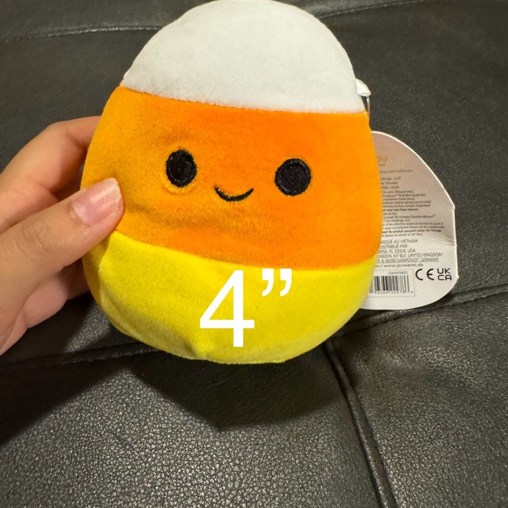Squishmallows Cannon 5” Candy Corn Stuffed Plush Toy